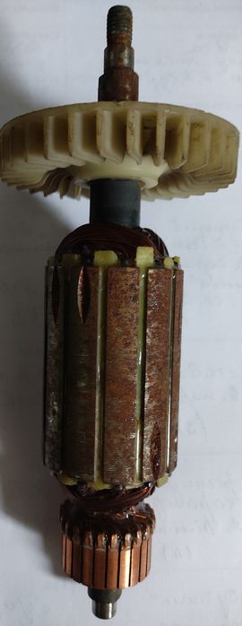 Якір болгарки Eurocraft AG 227-180/1950 АОТЕ 2122 Протон 180  L186*58-