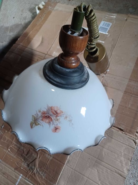 Candeeiro sala rustico