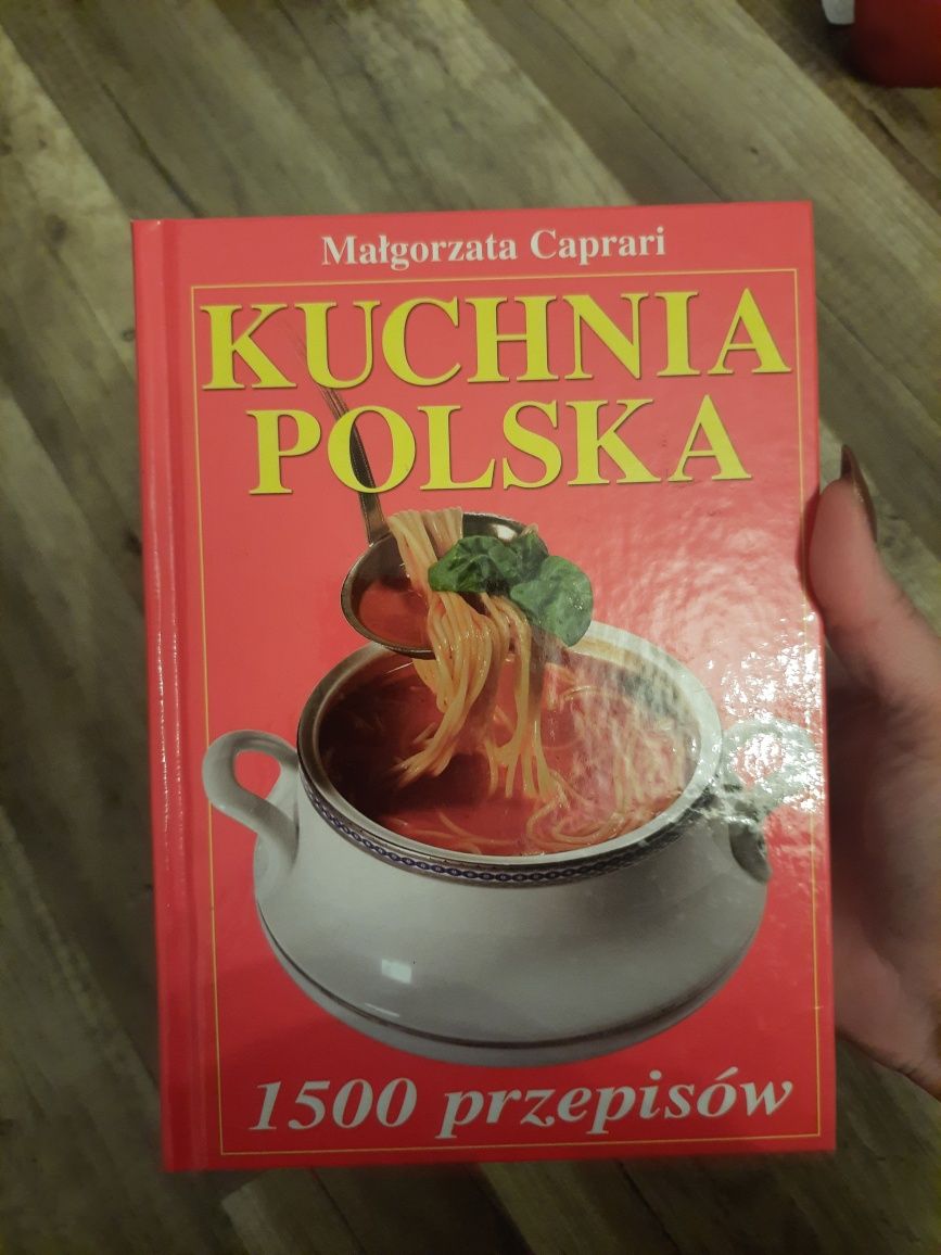Książka "Kuchnia polska" Małgorzata caprari książka,gratis