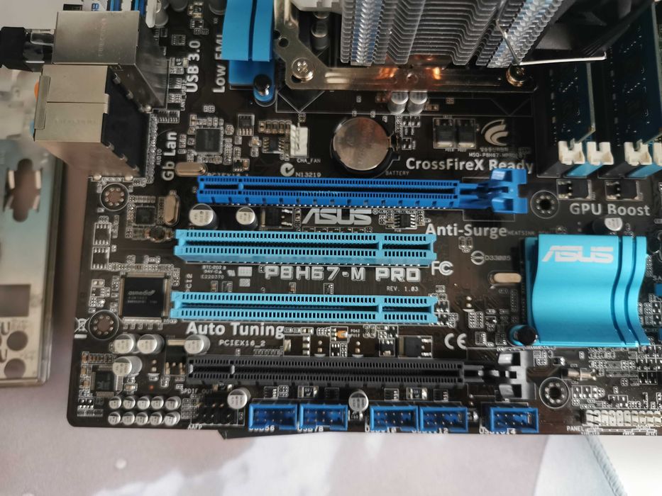 Płyta Główna/CPU/RAM / Asus P8H67-M PRO / i7 2700K / 8GB DDR3 / COOLER