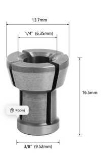 Tuleja zaciskowa do Makita 6.35mm 6,35mm 6.35 6,35