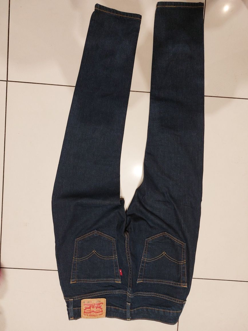 Spodnie Levi Strauss 512 r 30/32 piekne