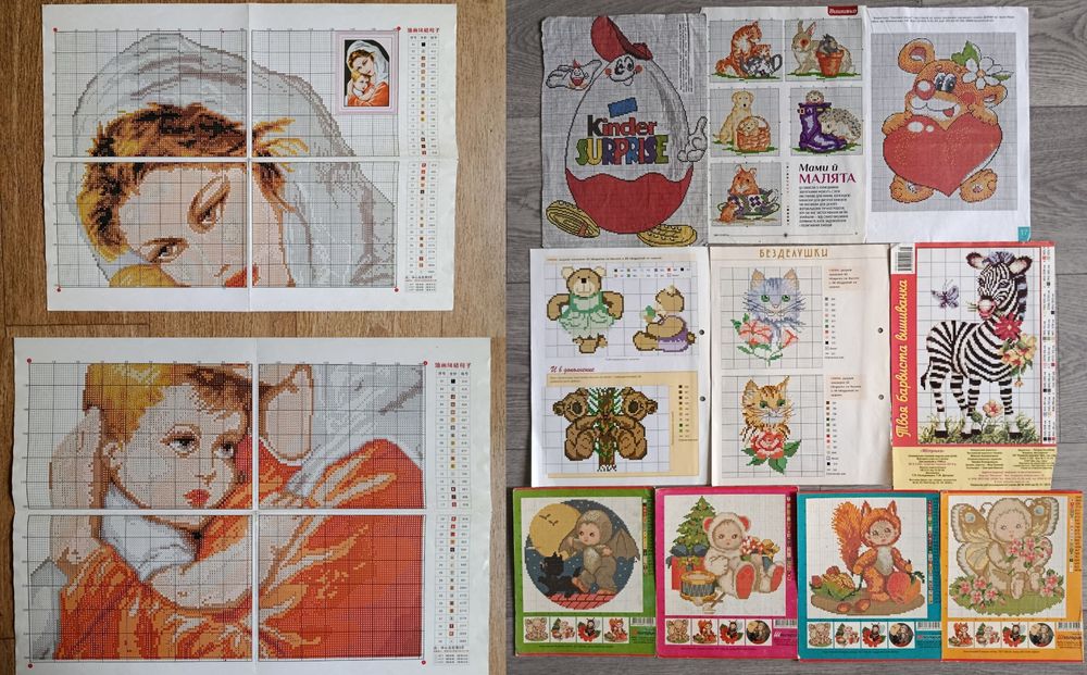 Журнали по вишивці. Ксенія Колотило. Лот