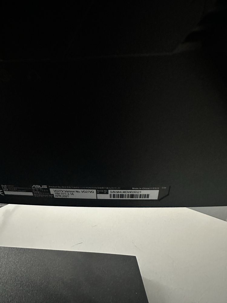 ASUS TUF Gaming monitor gamingowy