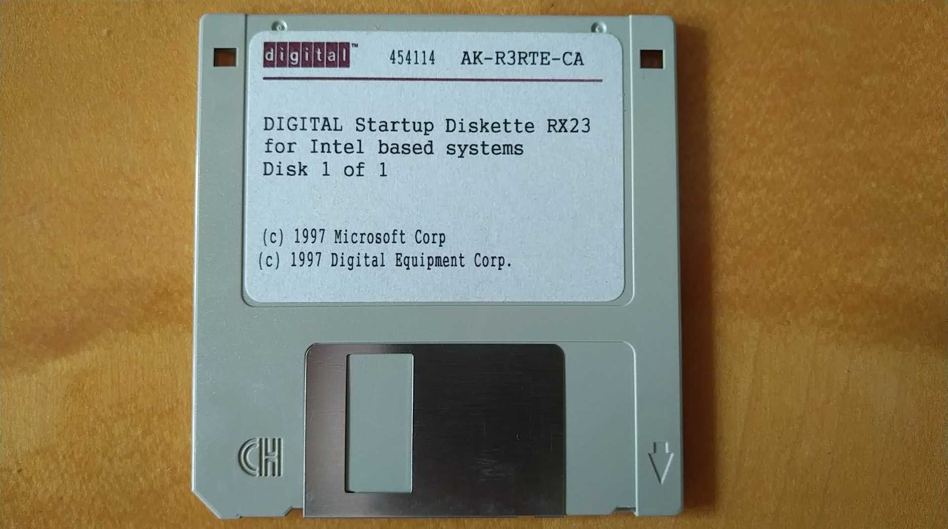 Dyskietka Digital Startup Diskette