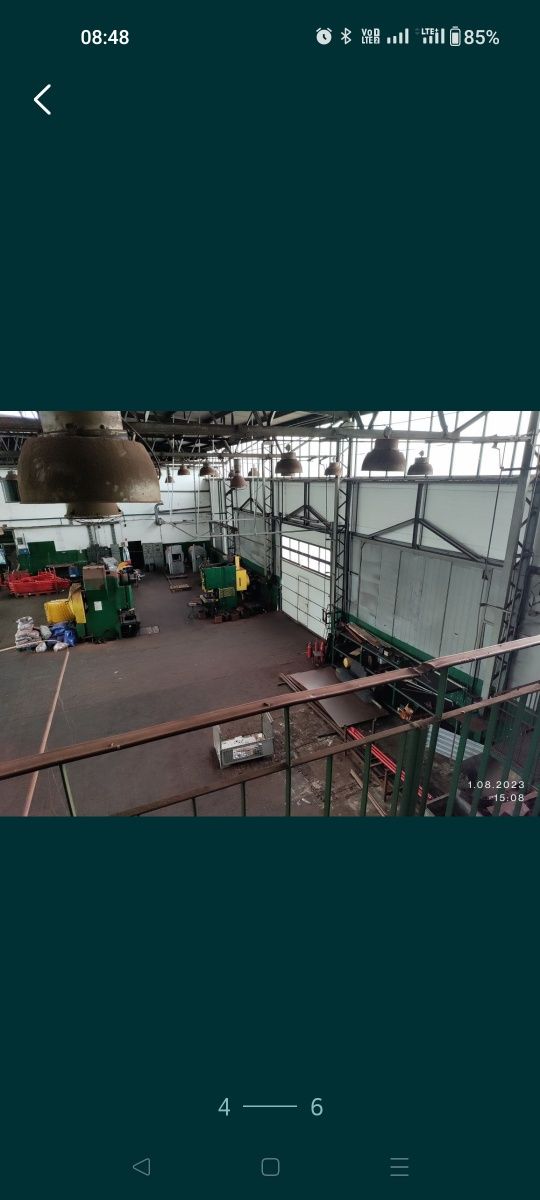 Sprzedam halę 2300 M2 z działką 1.1 ha