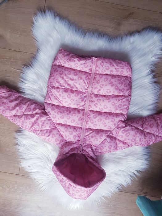 Nowa zimowa kurtka dziewczęca marki Pepco rozmiar 110cm 4/5lat .