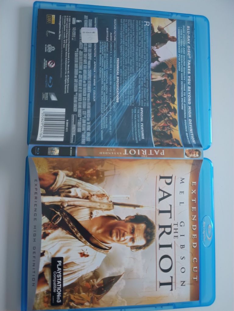 THE PATRIOT, płyta Blue-ray, polska wersja językowa