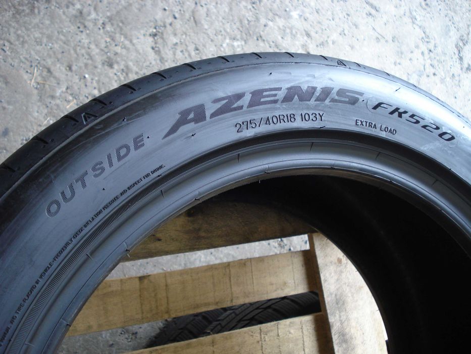 Falken Azenis FK520   275/40 r 18  2 - sztuki letnie 2023 rok