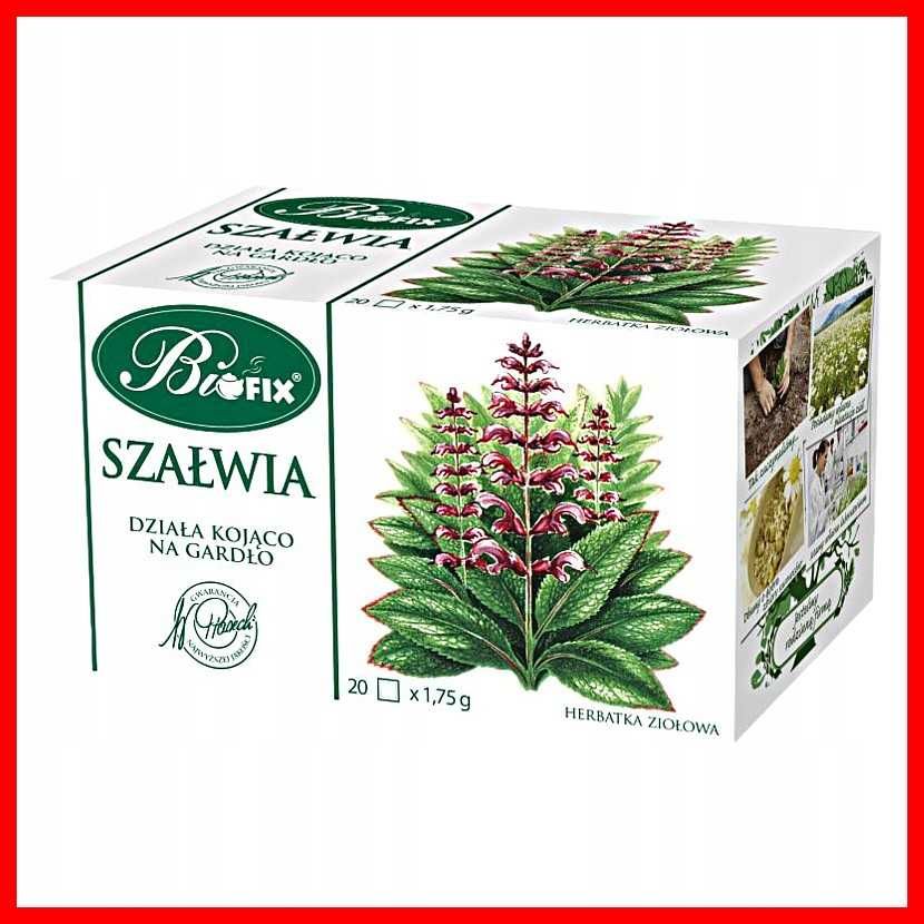 Szałwa - Biofix - Bifix - herbatka ziołowa - 20 torebek