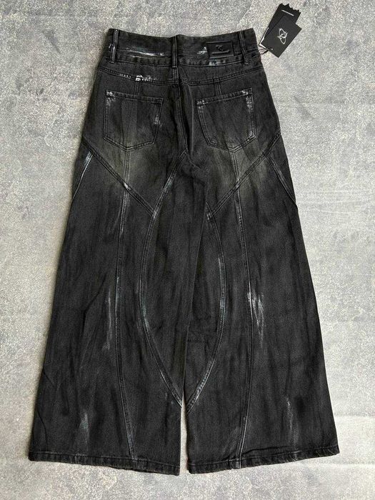 Джинси Cargo faded baggy opium archive джинсы черные чорні штани