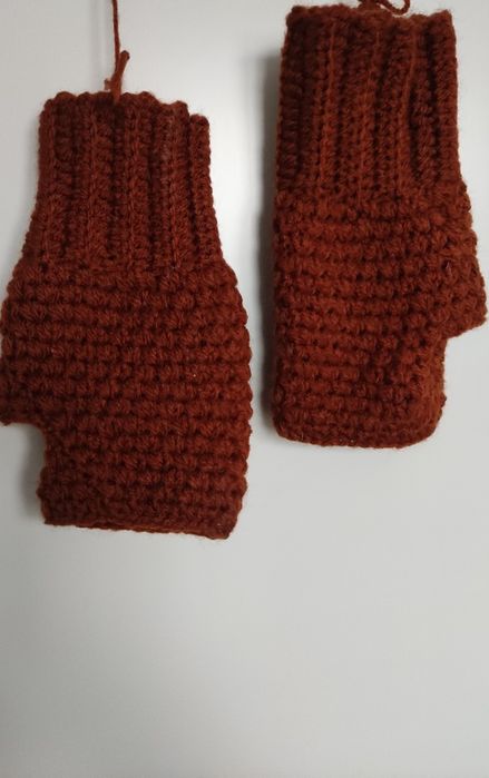 Rękawiczki mitenki ręczna robota