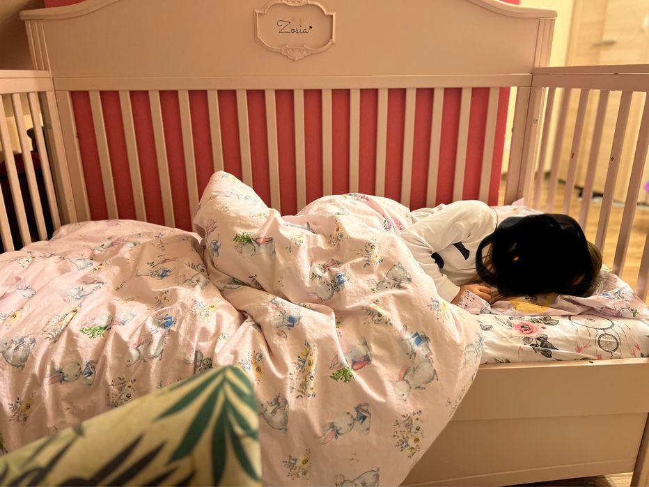 Łóżeczko Bellamy Good Night Flamingo