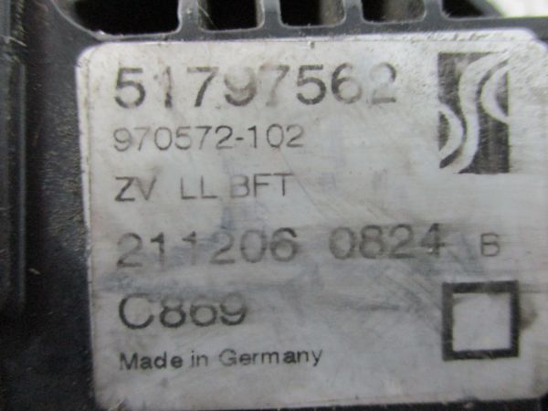 Fechadura / fecho porta frente direito FIAT Grande Punto (199_)