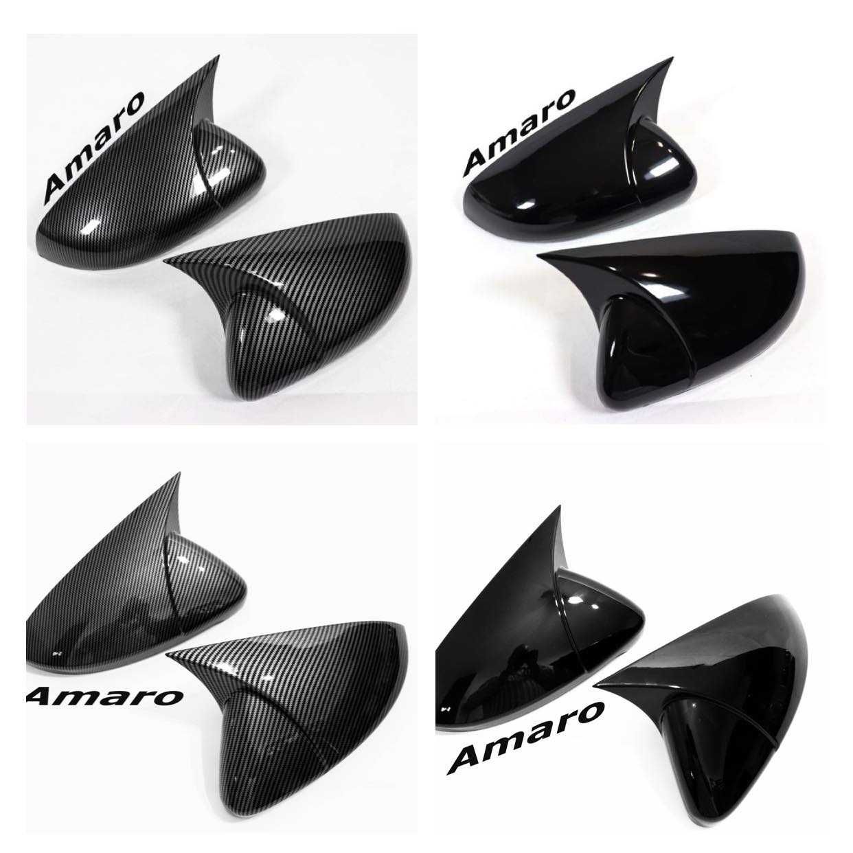 Capas de Espelhos Carbono/ Preto (VW Golf MK7 ou MK6, GTI, R) Nº2