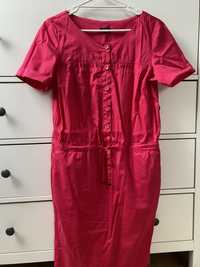 Sukienka letnia różowa szmijzerka Solar 36 38 S M