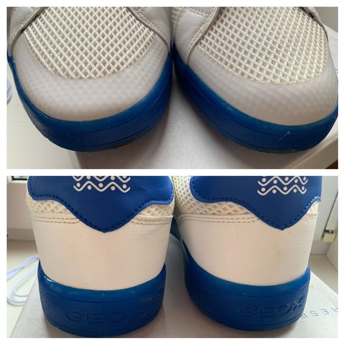 Шкіряні мокасини та кросівки 39 з led geox sp