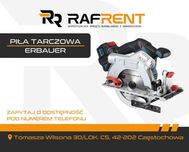 Piła tarczowa ERBAUER 18 V - wynajem