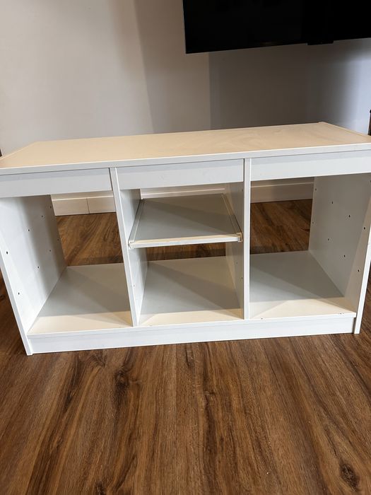 Szafka Trofast Ikea biała z prowadnicami i pojemniki