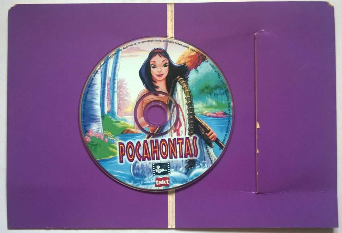 Pocahontas bajka dla dzieci Płyta VCD