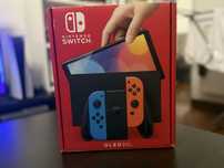 Nintendo Switch Oled, używany, bez gwarancji