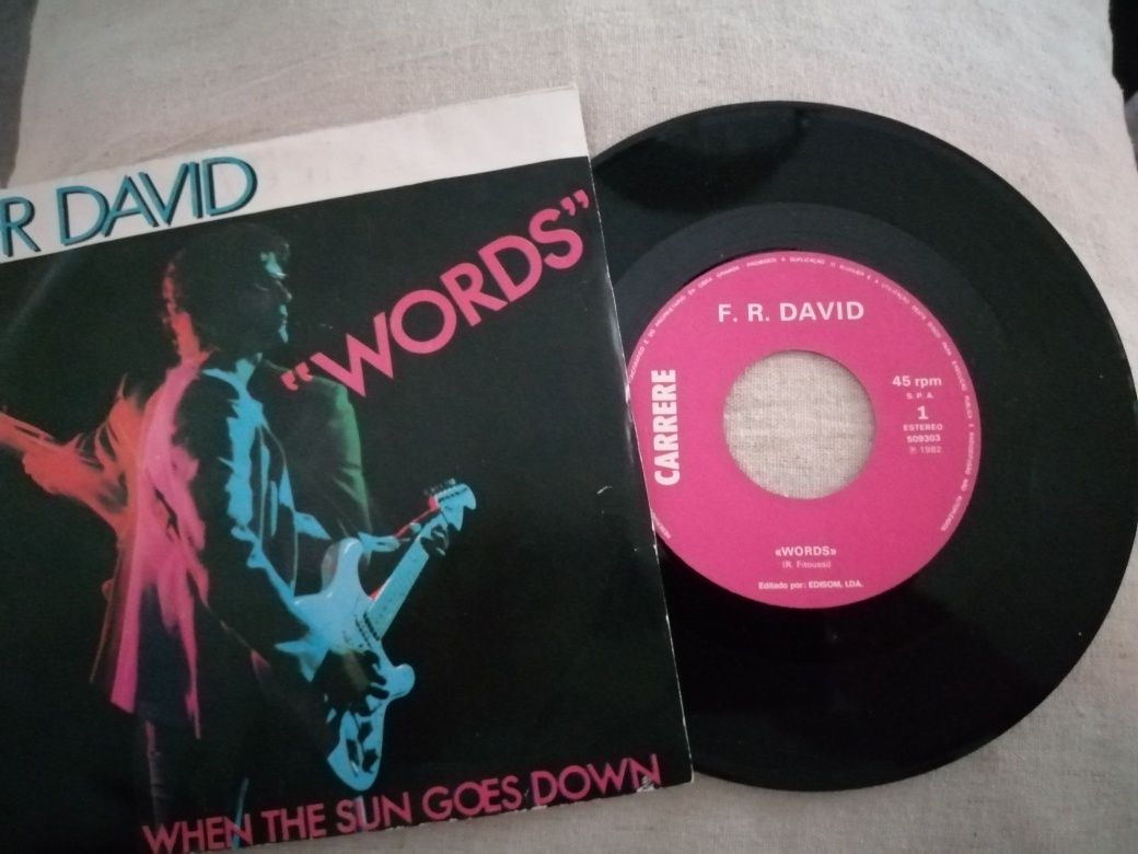 Disco de vinil de F-R David