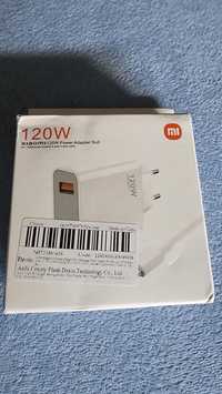 Nowa ładowarka Xiaomi 120W wraz z kablem dł.1m  13T Pro,