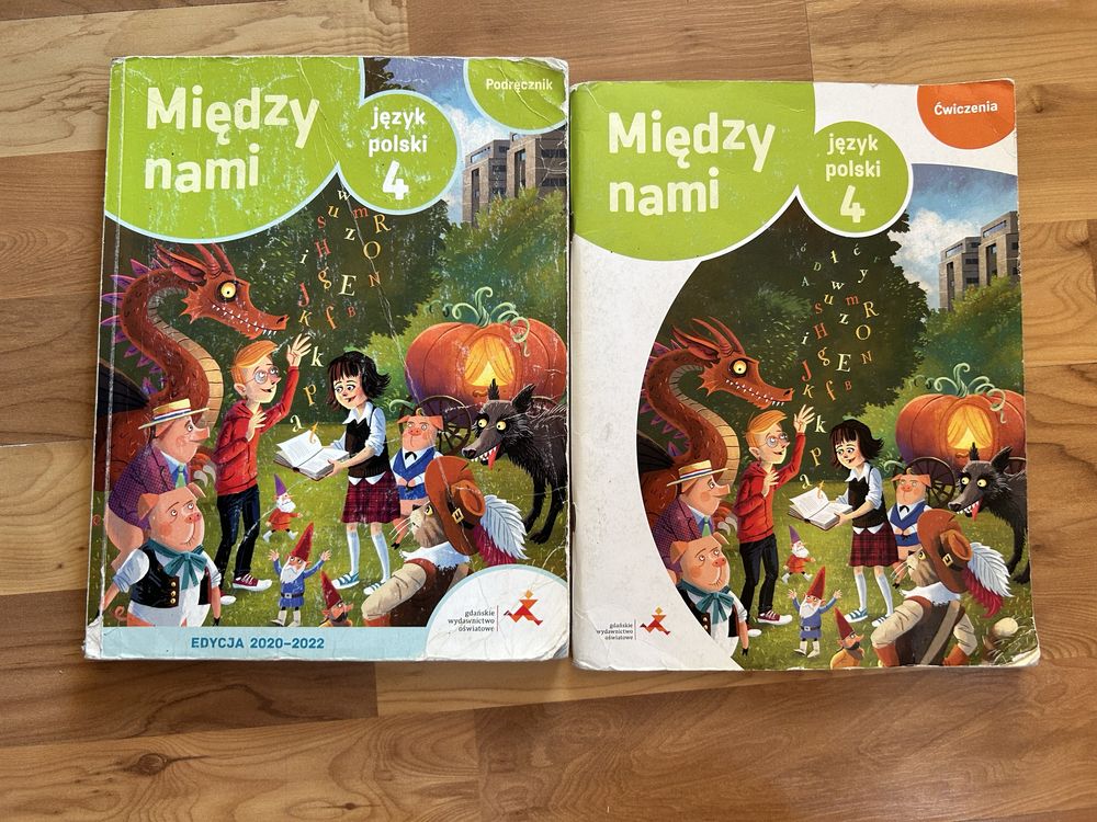 Język polski - Między nami GWO - klasa 4 - podręcznik + ćwiczenia