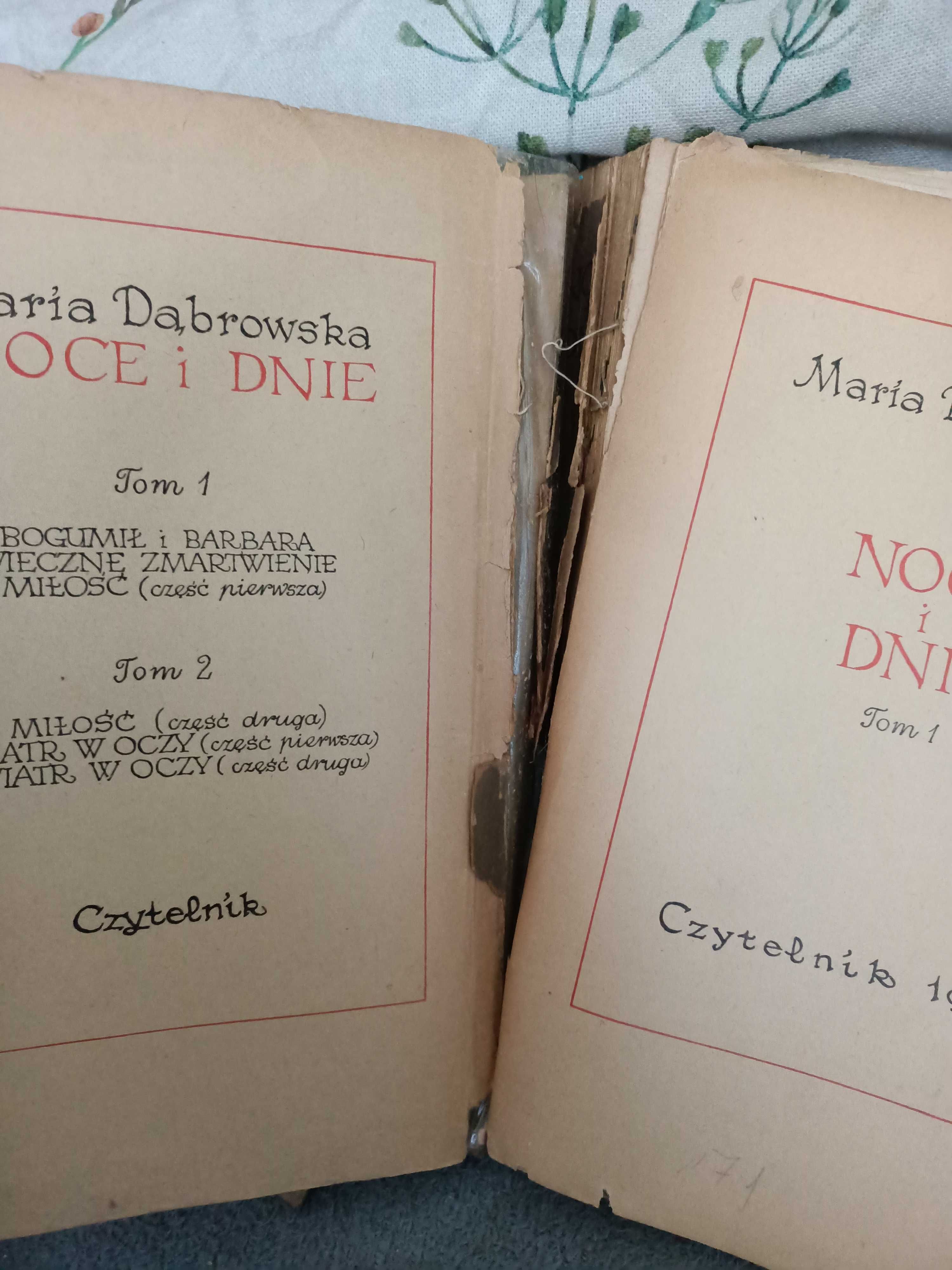 Dąbrowska M. - Noce i dnie. Tom 1 i 2. Czytelnik rok 1953 ~~