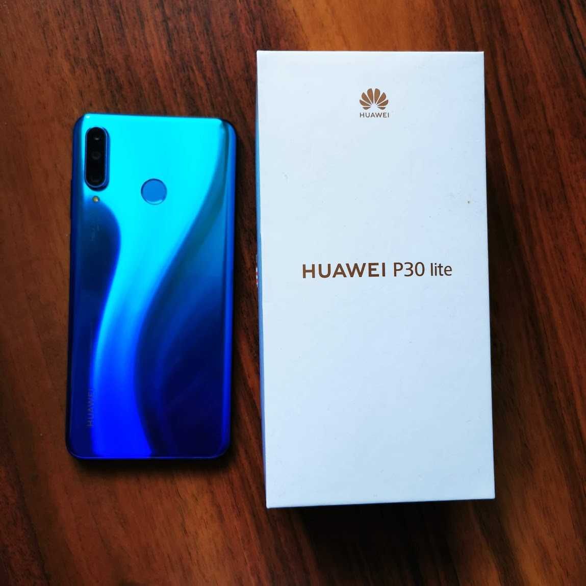 IDEALNY! Huawei P30 Lite 4 GB / 128 GB 4G (LTE) niebieski MAR-LX1A