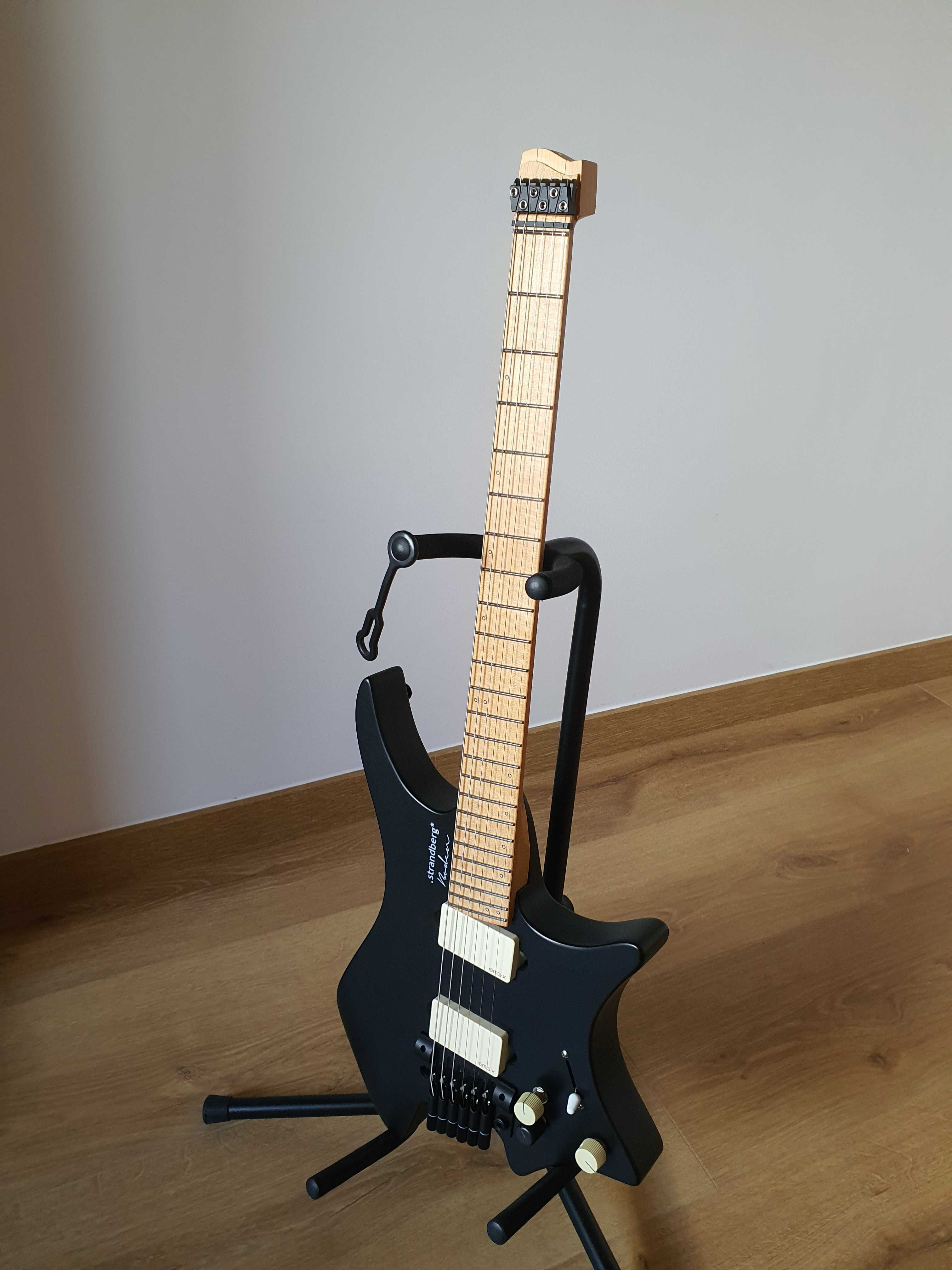 Strandberg Boden RESQ:D Black I6T EMG TW Afterburner