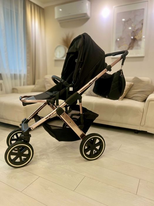 Wózek 2w1 ABC Design Salsa 4 air ROSE GOLD + akcesoria