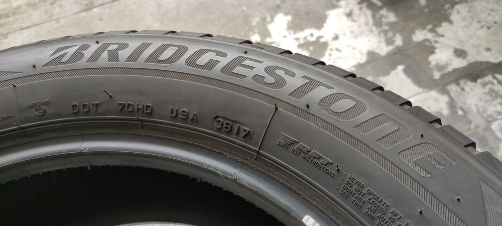 1x 225/60R18 Bridgestone Blizzak LM001 104H 5,1mm RunFlat