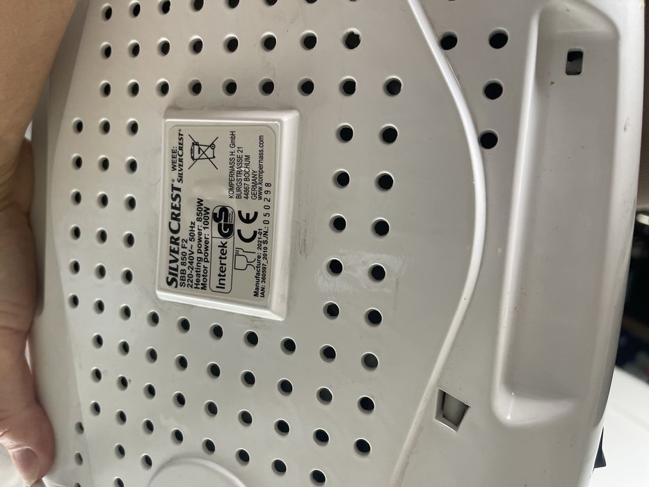 Automat do pieczenia chleba SilverCrest SBB 850 B2 – 850W