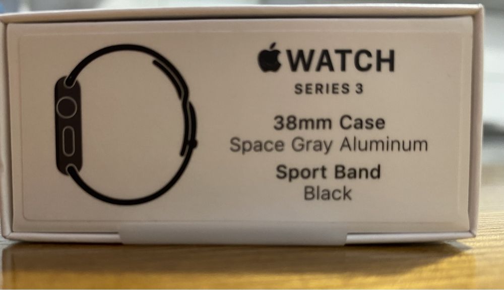 Apple Watch Series 3  38mm Spaces Gray