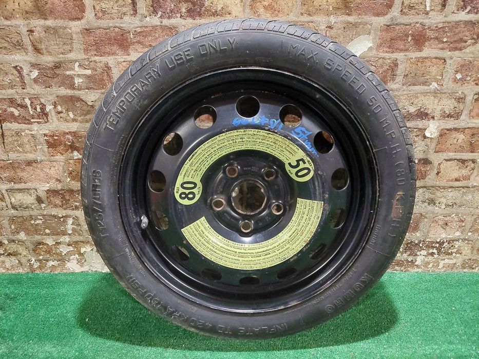 KOŁO DOJAZDOWE ZAPAS 125/70/16 5X112 57MM VOLKSWAGEN GOLF VI