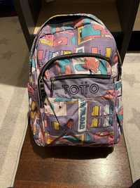 Mochila Totto Xipert multi cor nova