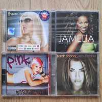 Zestaw 4 płyt: Stefani Gwen, Jamelia, Pink, Sarah Connor.