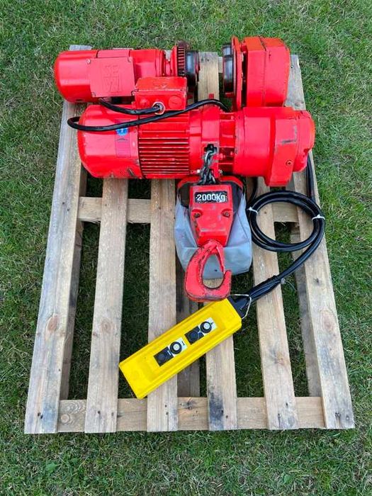 Wciągnik 2T SEW suwnica wciągarka demag elektrowciąg wyciągnik wyciag