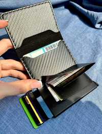 Чоловічий гаманець / картхолдер / візитниця з RFID захистом