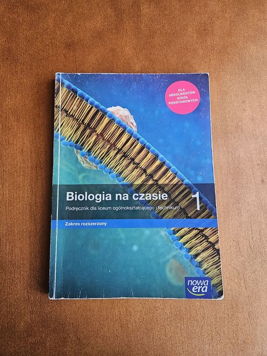 Biologia na czasie 1 zakres rozszerzony