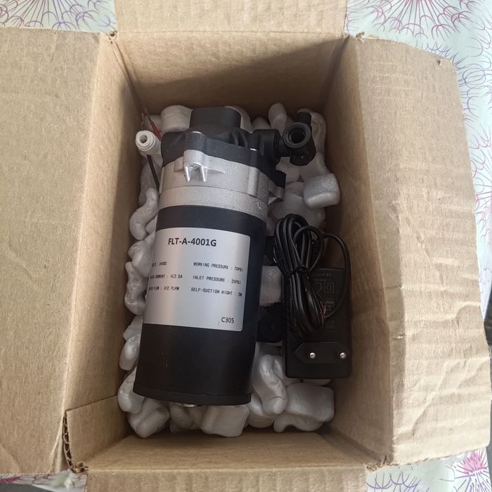 Bomba de alta pressão para filtros de osmose inversa