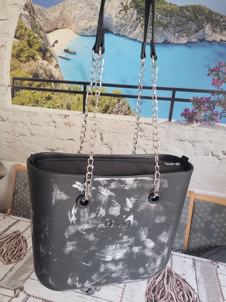Obag mini Nero - Argento