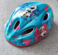Nowy kask rowerowy dziewczęcy ELSA Kraina Lodu  dla dzieci