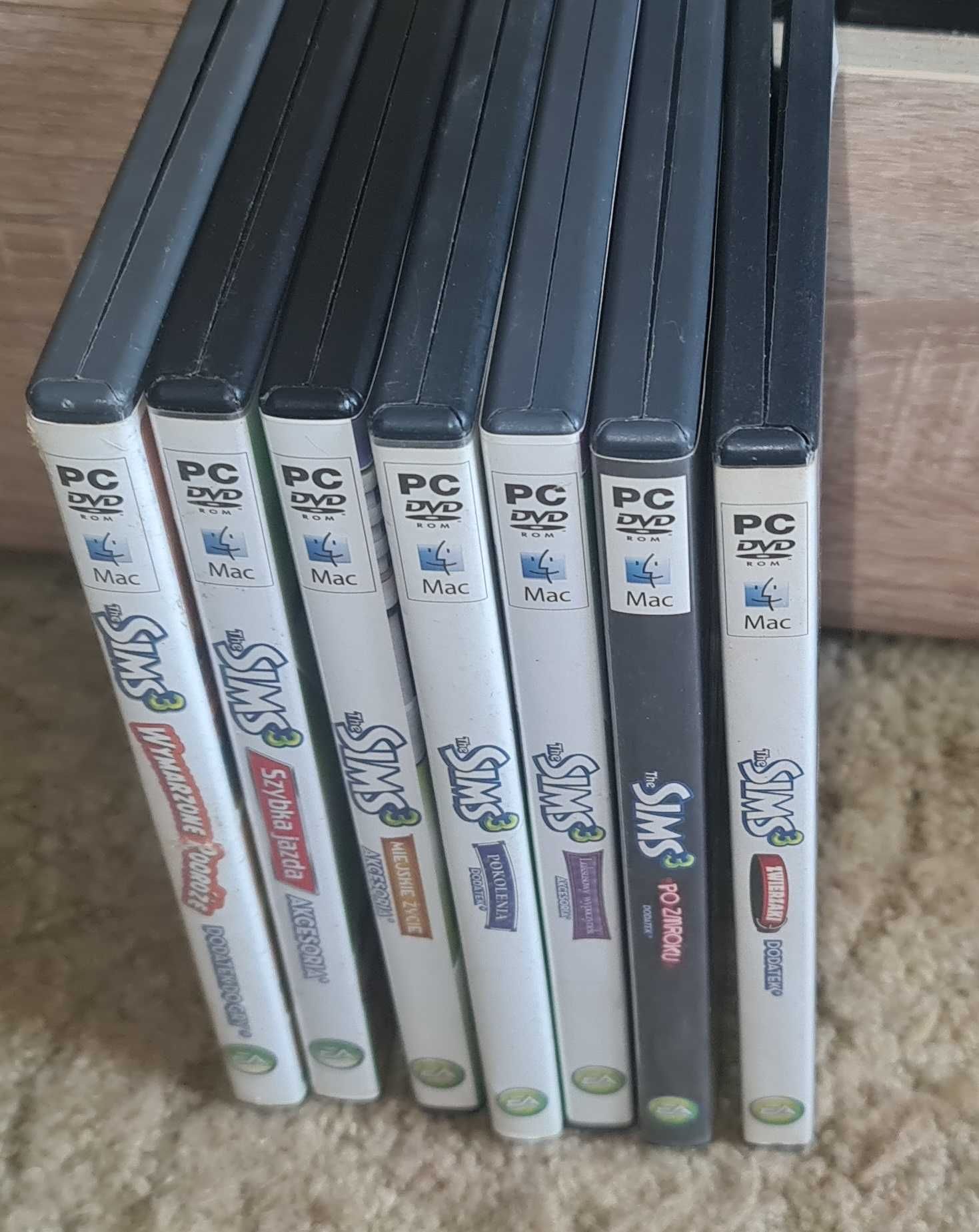 The Sims3 Zestaw 7 DODATKÓW PC / PL