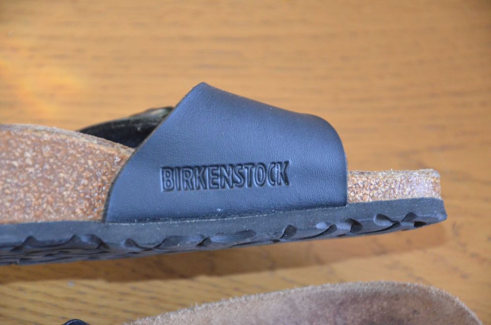 klapki Birkenstock czarne r. 38