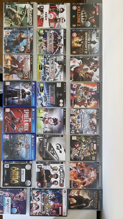 Jogos Vários PS3, PS4, PC e PSP