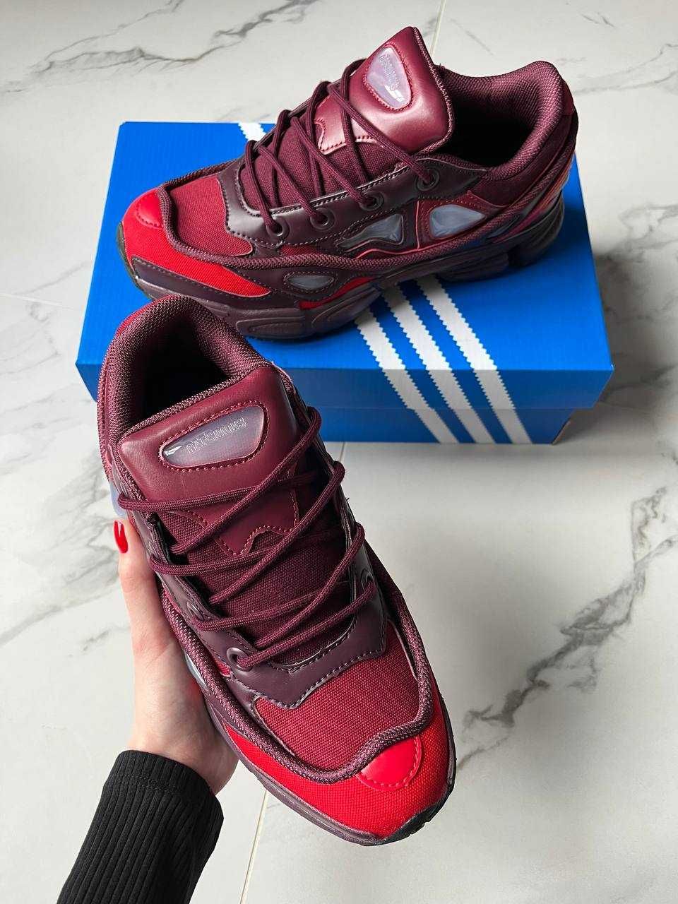 Adidas x Raf Simons Ozweego Burgundy