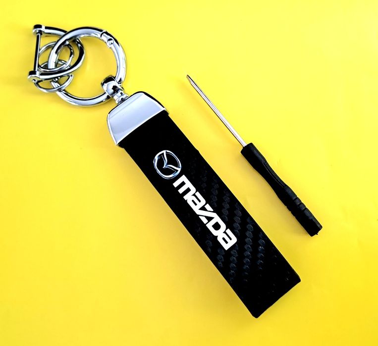 ** NOWY Breloczek MAZDA brelok do kluczy kluczyka zawieszka wisiorek
