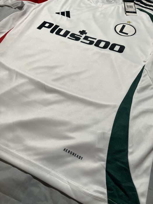 Legia Warszawa Koszulka Adidas L Czerwono-Biało, Nowa z Metką,